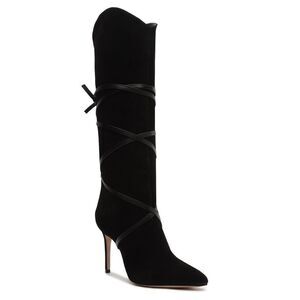 Free People x Schutz Maryana Lace Up Boots
